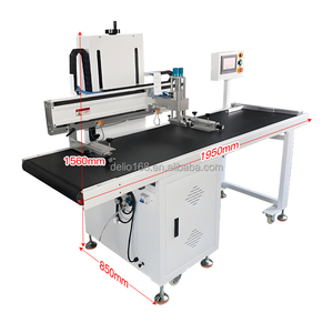 Mesin cetak layar otomatis Harga Murah pencetak layar warna tunggal dengan tabel vakum sabuk konveyor untuk tas bukan tenunan/tas kertas - Product Image 6