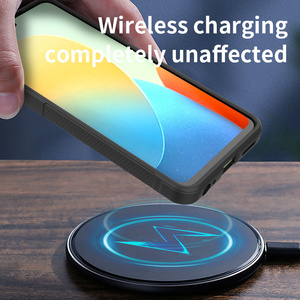 Bong bóng không khí chống trượt chống sốc điện thoại bìa cho Infinix Lưu ý 40 Hot 40 Spark go2024 TPU trường hợp với vải điện thoại di động trường hợp - Product Image 4