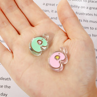 Perles acryliques en forme de petit éléphant à trou droit, mignonnes, pour la décoration de montres DIY faites à la main pour enfants, multicolores, marque Wanyu