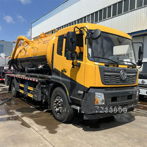شاحنة صهريج شفط مياه الصرف الصحي عالية الجودة بهيكل Dongfeng للبراز للبيع - Product Image 6