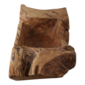 Ciotola Decorativa Lunga in Legno per Tavolino da Caffè, Decorazione Rustica per la Casa, Centrotavola da Cucina - Product Image 3