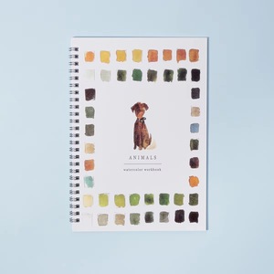 Bestseller transfrontalier : Cahier d'exercices d'<span class=keywords><strong>aquarelle</strong></span> – Livre de coloriage spécialisé pour la pratique de l'<span class=keywords><strong>aquarelle</strong></span>, avec fleurs et oiseaux, en papier de qualité - Product Image 2