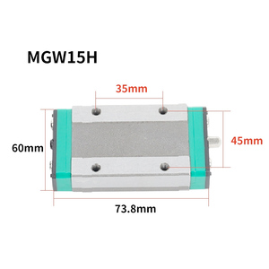 Carro lineal en miniatura de alta precisión MGW12C - Product Image 6