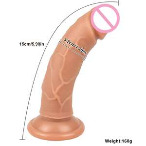 Consoladores flexibles de silicona suave, pene realista, pene Anal Vaginal, Juguetes sexuales para mujer, parejas, adultos homosexuales, otros productos de masajeador % - Product Image 1
