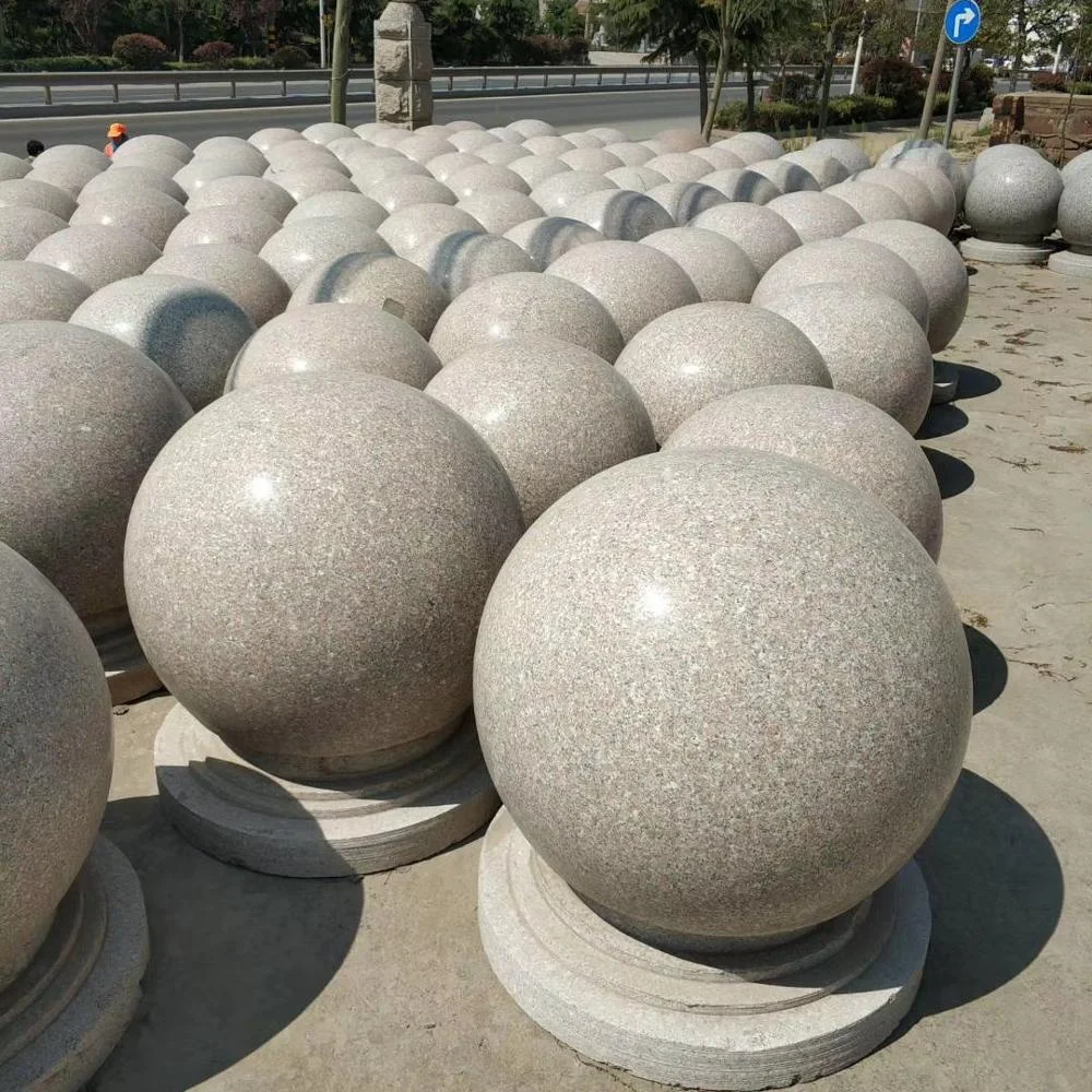 花崗岩の石のボール、庭の彫刻装飾的な石のボール| Alibaba.com