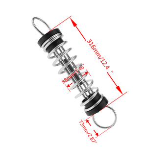 Thuyền thép không gỉ tàu biển câm Neo mùa xuân giảm xóc giảm xóc snubbers thuyền Neo Dock dòng 9mm x 470mm - Product Image 2