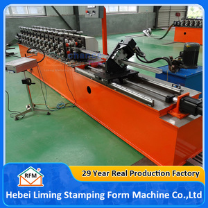 آلة تشكيل اللفائف لصناعة الهياكل المعدنية من شركة هيبي ليمينغ، آلة تشكيل القنوات الفولاذية الخفيفة للجدران الجافة - Product Image 4