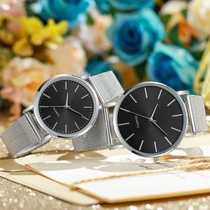 Relojes OEM con logotipo personalizado sin resistencia mínima a los golpes relojes al por mayor a granel reloj de pareja impermeable barato para hombre y mujer - Product Image 2