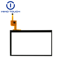 Écran d'affichage industriel personnalisé de 7 pouces avec résolution 1024*600, panneau tactile capacitif, forme personnalisée