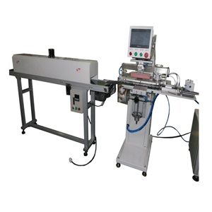 Automatic Pad Printing Machine with Feeding System and IR Drying <b>Oven</b> for Plastics <b>Parts</b> Tampografia Pad Printers - Product Image 4