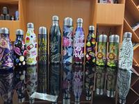 Botol silinder 360 derajat, Printer putar Uv cetak untuk cangkir Tumbler
