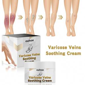 OUHOE Nouvelle Crème Réparatrice pour <span class=keywords><strong>Varices</strong></span> 30g Apaisante Jambes Veines Araignées Soulagement Douleur Angéite Élimination <span class=keywords><strong>Traitement</strong></span> Phlébite - Product Image 6