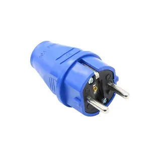 JOYELEC New Style Blue JR-012 250V 16A Two Core Waterproof Standard Electric Industrial Socket Plug