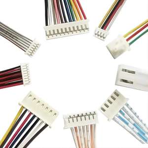 Custom Jst Xh 2.5Mm Pitch 2 Pin Tot 7 Pin Draad Harnas Met Gegolfde Pijp Wrap Bescherming Voor Elektronica Connector - Product Image 5
