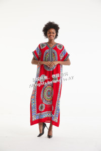 ขายส่งแอฟริกันผู้หญิง Kaftan Maxi ชุดลูกปัดชุด Kaftan - Product Image 3