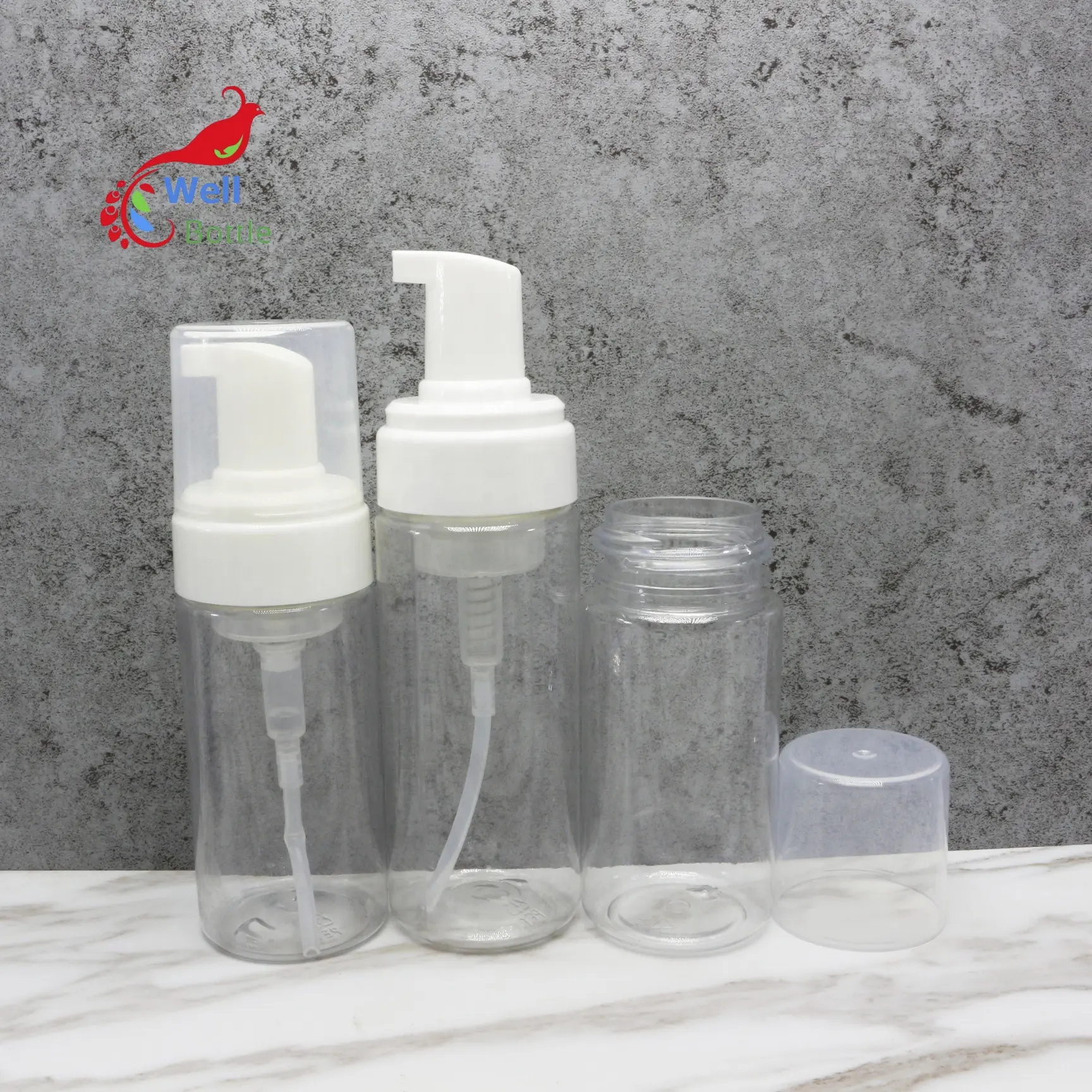हाथ तरल साबुन cleanser प्लास्टिक फोमिंग फोम पंप बोतल पंप शीर्ष मशीन के साथ 50ml 100ml 120ml 150ml 200ml Foam-13B