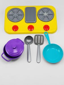 SET DA CUCINA PER PICCOLI <span class=keywords><strong>CHEF</strong></span> Questo set da cucina è il giocattolo perfetto per il gioco di imitazione per i giovani <span class=keywords><strong>chef</strong></span>, include una cucina a due fuochi. - Product Image 4