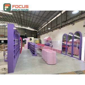 Heavy Duty Store Interior Metal Display Table Concept Design Cosmetic Shop Design - Product Image 3