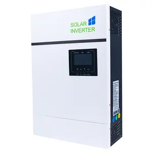 Inverter Tenaga Surya Interaktif Grid Off Input PV 500V 5000W Cocok untuk Baterai Lithium BMS