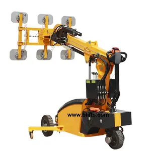 Heavy Duty Suction Lifter Fast Charging Time Easily Replace Battery With Adjustable Bracket