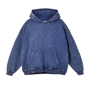 High Quality Heavyweight Men Oversized Hoody Pullover Unlined Fluff Lining Hoodies Custom Print Logo <b>Thick</b> <b>Fleece</b> Hoodie for Men - Product Image 2