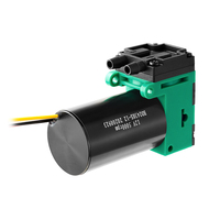 PENGPU 0.45-1.6LPM Micro pompe à vide DC sans brosse petite pompe à Air pompe à membrane sans huile analyse d'échantillonnage de gaz