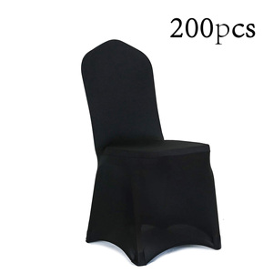200pcs White Wedding Spandex <strong>Chair</strong> <strong>Cover</strong> - Product Image 3