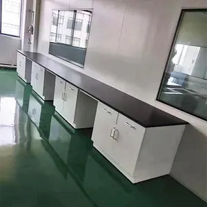 SEFA Modern Laboratory Benches Top Quality Steel Lab Side Table Mobiliário resistente a produtos químicos para laboratórios escolares e empresa