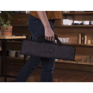 Échantillon gratuit : Sac de rangement robuste et de qualité supérieure pour couteaux de chef, sac à fermeture éclair pour outils multi-chefs - Product Image 3