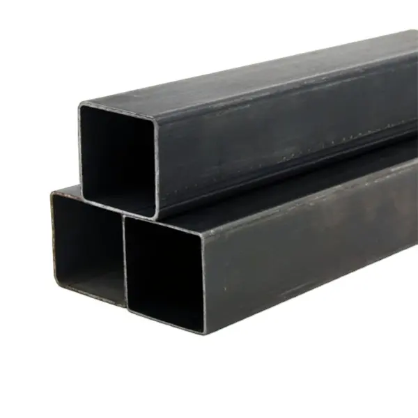 MS ERW hollow section square Rectangle Round pipe Hollow Iron Pipe Welded Black Steel Pipe Tube