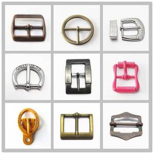 Reinforced Double Tongue Buckle Zinc Alloy Roller Strap Buckle for Pet Collars Outdoor Bags and <b>Work</b> <b>Belts</b> - Product Image 6
