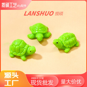Tortugas de Resina en Miniatura, Figura 3D de Animal, Decoración Artesanal de Plástico, Juguete Coleccionable - Product Image 4