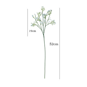 <b>Artificial</b> Baby's Breath White Plastic <b>Flower</b> Wedding Home Decoration Reusable High Simulation - Product Image 5