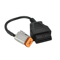Câble de conversion OBD pour TS508 TS601, communication Ethernet, instrument de pression des pneus DFA016, outils de diagnostic moteur automobile