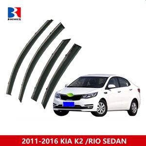 Factory Directly Sell High End tape-on Injection Deflector <b>Window</b> Visor for KIA K2 /RIO SEDAN 2011-216 - Product Image 2