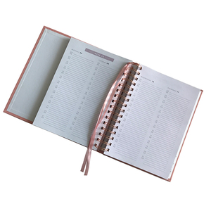 Tùy chỉnh B5 <span class=keywords><strong>A5</strong></span> bìa cứng xoắn ốc ràng buộc kế hoạch PU Linen Tạp Chí da Bìa máy tính xách tay - Product Image 5