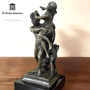 Sculpture en bronze <span class=keywords><strong>européenne</strong></span>, statue de la <span class=keywords><strong>mythologie</strong></span> grecque antique - La lutte de Persephone pour la décoration de jardin extérieur - Product Image 5