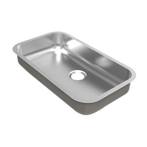 Fregadero único de acero inoxidable, fregadero de cocina profundo, 304 - Product Image 1