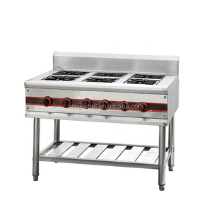 QBF-4, cuisinière à gaz à 4 brûleurs pour restaurant, cuisinière à gaz commerciale chinoise - Product Image 2