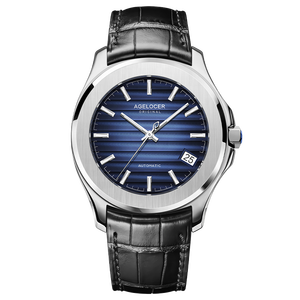AGELOCER Original Baikal Uhr Herren Kalender Business Datum Armbanduhr Automatische Mechanische Uhr für Männer 316L Edelstahl - Product Image 2