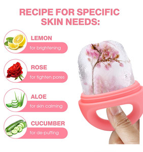 Rouleau de massage facial en silicone réutilisable pour le visage, avec moule ciblé pour le contour des yeux anti-rides - Product Image 4