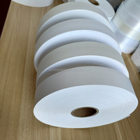 Étiquettes de vêtements personnalisables en rouleaux, imprimées par transfert thermique, écologiques, lavables, avec instructions d'entretien, largeur adaptable