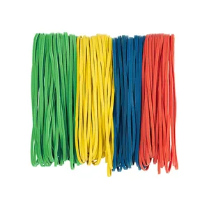 OEM Customized Loose and large rubber bands for fixing items, stretchable and reusable customizable colors