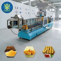 Machines extrudeuses entièrement automatiques pour la fabrication de pâtes à frire Panko, vente chaude, lignes de production de pâtes à frire Panko de formes variées