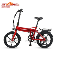 Sobowo — vélo électrique pliable de royaume-uni, avec support arrière