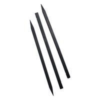 Outils d'ouverture et de réparation ESD en plastique noir pour iPhone, téléphone portable, ordinateur portable, PC – Spudger pratique pour le démontage