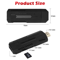 X2 PLUS Stick de jeu vidéo Sortie 4K HD Console de jeu TV Double manette 20 000+ jeux rétro pour PSP/PS1/FC/MAME/GBA