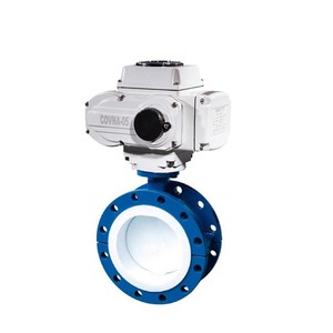 Válvula de Mariposa Motorizada COVNA DN50 2'' de Acero Inoxidable con Doble Brida y Sellado Hermético - Product Image 5