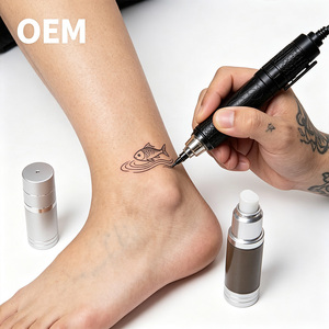 Pigment semi-permanent léger et respirant pour sourcils et lèvres, riche en extraits végétaux, transparent, à rétention stable. - Product Image 5