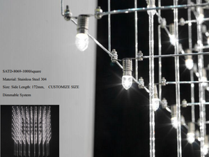 ECOJAS Custom Large Project Restaurant Decoration Luxury Chandelier - Product Image 3